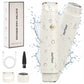 Sunvivi Versatile 2-in-1 Electric Bikini Trimmer for Women: Waterproof Pubic Razor for Face Body Bikini Underarm Leg Arm, White