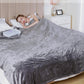 Superjoe Electric Blankets King Size Heated Blanket 100'' x 90'' King Blanket with Dual Controllers, 10 Heat Settings, Auto-off Timer, Gray Warm Gifts