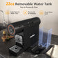 Heynemo Espresso Pod Machine for Home, Capsule Coffee Maker for NS Original Pods, 20 Bar Single Serve Mini Pod Maker with 22oz Removable Water Tank, Adjustable Cup Tray for Home & Office, Black