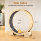 Keygarzone Cat Exercise Wheel for Indoor Cats – 46" Running Treadmill with Felt Track
