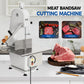 Sunvivi 1500W Electric Meat Saw, Bone Cutting Bandsaw with 5 Blades, Adjustable Thickness for Beef, Pork, Chicken, Fish