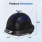 Superjoe Helmet & Cap Care Machine, Black Hat Helmet Care Machine with Steam Iron, UV Light, O? ozone & 3-Color Lighting, Restore Misshapen Cap Shape, Helmet Hat Cleaner for Various Hats and Helmets