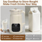 Heynemo 8-in-1 Nut Milk Maker, 60oz Soy Milk & Nut Milk Processor, Delay Start, Keep Warm, Self-Clean, Juice, Milkshake, Rice Paste