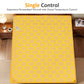 RoyalCraft Twin Size Heated Mattress, Electric Bed Mattress Pad with 12-Hour Timer & 10 Heat Settings, Full Bed Warmer, Machine Washable, 39" x 75"