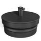 CozyHome Foldable Umbrella Base With 15-18.9in Outdoor Umbrella for Patio, Black