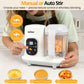 Heynemo All-in-One Baby Food Maker with Steamer, Blender, Heating & Stirring | LCD Display, Self-Clean Baby Food Processor