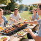 Heynemo 1600W Electric Griddle with Dual Cooking Zones-2