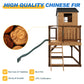 May in Color 9-in-1 Multifunctional Wooden Playhouse with Slide, Sandbox, and Kitchen - A Durable Backyard Adventure Playset for Kids Ages 3-10