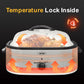 SUNVIVI Electric Roaster Oven With Self-Basting Lid - 20 Qt, Removable Pan, White