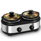 Superjoe Dual Pot Electric 2.5 qt Slow Cooker