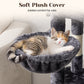 Multi-Level Large Cat Tree Tower for Large Cats with Scratching Posts, Condos, Perch, Hammocks & Toys ¨C Modern Indoor Cat Jungle Gym for 6-7 Cats, 23.6" x 19.7" x 73.2", Grey