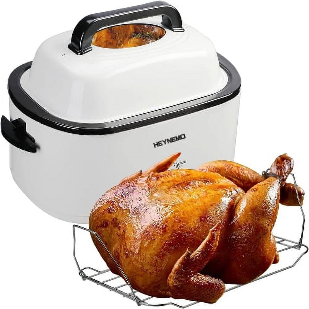 Cozy Home 1450W 24qt Stainless Steel Electric Rotisseries & Roaster