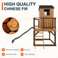 Heynemo All-in-One Backyard Playset for Kids 3-10: 9-in-1 Wooden Playhouse with Slide, Sandbox & Pretend Kitchen for Imaginative Outdoor Fun