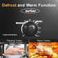 Sunvivi 8-Quart Roaster Oven with Self-Basting Lid, Removable Pan and Rack, Black