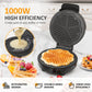 Cozy Home 5 Heart-Shaped Waffle Maker with Adjustable Temp