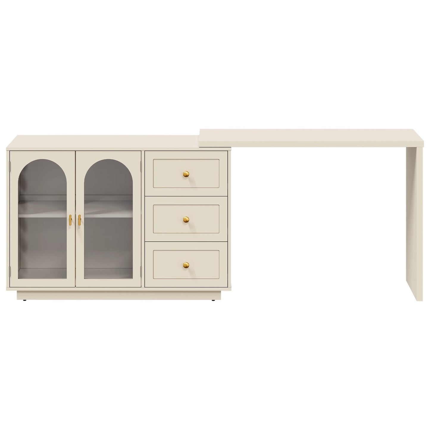 May in Color Modern Dressing Table and Chest of Drawers Combo, 3 Drawers & 2 Doors, Perfect for Bedroom, Dressing Room