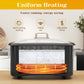 Heynemo 8QT 12-in-1 Programmable Slow Cooker, Multi-Cooker with Timer, Temperature Control, Removable Non-Stick Pot & Dishwasher-Safe Glass Lid, Black