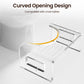 7'' Tall Acrylic Toilet Stool, Modern Non-Slip Potty Stool for All Ages, Men & Women, Squatting Toilet Stool for Bathroom, Toilet Step Stool Foot Rest Stool