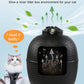 Superjoe Plant Hidden Cat Litter Box Plastic Rattan DIY Home Decor, Black