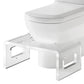 7'' Tall Acrylic Toilet Stool, Modern Non-Slip Potty Stool for All Ages, Men & Women, Squatting Toilet Stool for Bathroom, Toilet Step Stool Foot Rest Stool