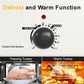 Superjoe 22 Quart Electric Roaster Oven with Self-Basting Lid, Turkey Roaster Oven Buffet with Removable Pan, Cool-Touch Handles, White