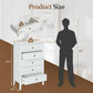 Royalcraft Dresser for Bedroom, Modern 5 Drawers Dresser with Silent Slide Drawers, Tall Chest of Drawers, Wood Storage Cabinet Organizer for Living Room, Nursery, Hallway, Entryway