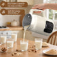 Heynemo 8-in-1 Nut Milk Maker, 60oz Soy Milk & Nut Milk Processor, Delay Start, Keep Warm, Self-Clean, Juice, Milkshake, Rice Paste