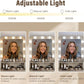 Royalcraft Makeup Vanity Table Set with Sliding Lighted Mirror