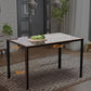 RoyalCraft  47" Dining Table for 2-4People, Rectangular Kitchen & Dining Room Tables for Eating Dinner¡ê?Black