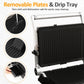 Heynemo Indoor Electric Grill 1600W, Double-Sided Panini Press & Griddle with Removable Nonstick Plates, Preset Menu, Easy Clean