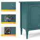 CozyHome Storage Cabinet with 4 Doors and Adjustable Shelves