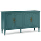 CozyHome Storage Cabinet with 4 Doors and Adjustable Shelves