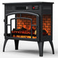 Heynemo A Practical Portable Fireplace ¨C 1500W Freestanding Infrared Electric Fireplaces Heater with 3D Flame Effect & Remote Control