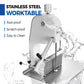 Sunvivi 1500W Electric Meat Saw, Bone Cutting Bandsaw with 5 Blades, Adjustable Thickness for Beef, Pork, Chicken, Fish