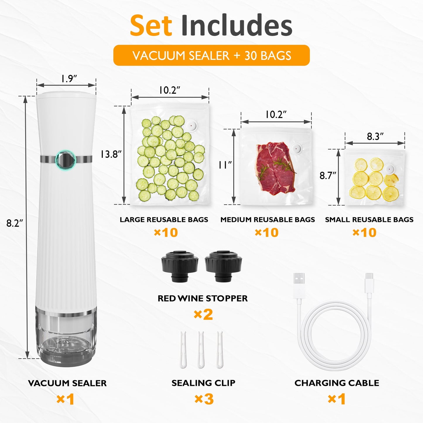 Sunvivi Portable Vacuum Sealer for Food Preservation