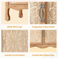 May in Color 2-Door Storage Cabinet, Accent Buffet Sideboard Cabinet, for Hallway, Dining Room, Living Room, Entryway, Natural