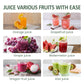 Sunvivi Juicer Machines Electric, Rechargeable Citrus Juicer, Portable Orange Juicer Squeezer with USB and Cleaning Brush, Juicer for Lemon, Orange, Citrus, Grapefruit, Apples