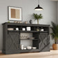 Royalcraft Adjustable Shelves Television Stand, Dark Grey, 58" x 34" x 16", 109 lbs