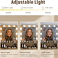 Royalcraft Makeup Vanity Table Set with Sliding Lighted Mirror
