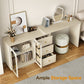 May in Color Modern Dressing Table and Chest of Drawers Combo, 3 Drawers & 2 Doors, Perfect for Bedroom, Dressing Room
