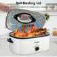 Superjoe Electric Roaster Oven 1450W 26 qt Electric Rotisserie and Roaster