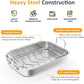 Sunvivi 15.6 inch Roasting Pan with V-Shaped Rack