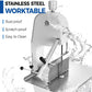Sunvivi 1500W Electric Meat Bandsaw Bone Sawing Machine 0.16-7.9 Inch Cutting Thickness
