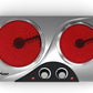 Sunvivi 1800W Dual Burner Portable Electric Ceramic Stove ¡§C Knob Control
