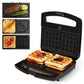 Sunvivi 3 in 1 Sandwich Maker Electric Waffle Maker with Removable Non-stick Plates 800W Panini Press Grill with Glass