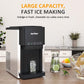 Sunvivi 3 in1 Water Dispenser with Ice Maker Ice Crushing & Ice Water Nugget Ice Maker Countertop 44lbs in24Hrs 12 Ice