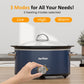 Sunvivi 3QT Compact Slow Cooker & Food Warmer