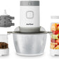 Sunvivi 4-IN-1 Food Processor: Electric Chopper for Meat Grinder Vegetable Chopper Juicer Garlic Peeler & Coffee