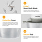 Sunvivi 4-IN-1 Food Processor: Electric Chopper for Meat Grinder Vegetable Chopper Juicer Garlic Peeler & Coffee