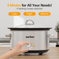 Sunvivi 4 Quart Slow Cooker & Mini Food Warmer - Slow Cookers